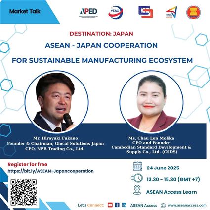 Hội thảo “Hợp tác ASEAN – Nhật Bản hướng tới hệ sinh thái sản xuất bền vững”