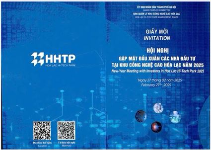 Hội nghị gặp mặt các nhà đầu tư tại khu công nghệ cao Hòa Lạc năm 2025