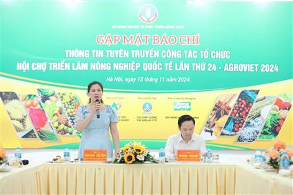 Mời tham quan, giao dịch tại Hội chợ triển lãm Nông nghiệp Quốc tế lần thứ 24 - AgroViet 2024