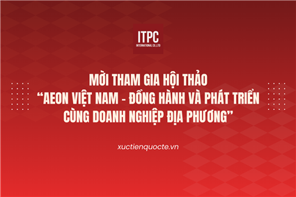 Hội thảo “AEON Việt Nam - Đồng hành và Phát triển cùng Doanh nghiệp địa phương”