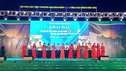 Hội chợ xúc tiến thương mại sản phẩm OCOP tỉnh Cao Bằng năm 2024