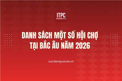 Danh sách một số hội chợ tại Bắc Âu năm 2026
