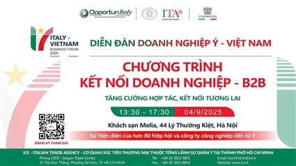 Diễn đàn doanh nghiệp Ý - Việt Nam