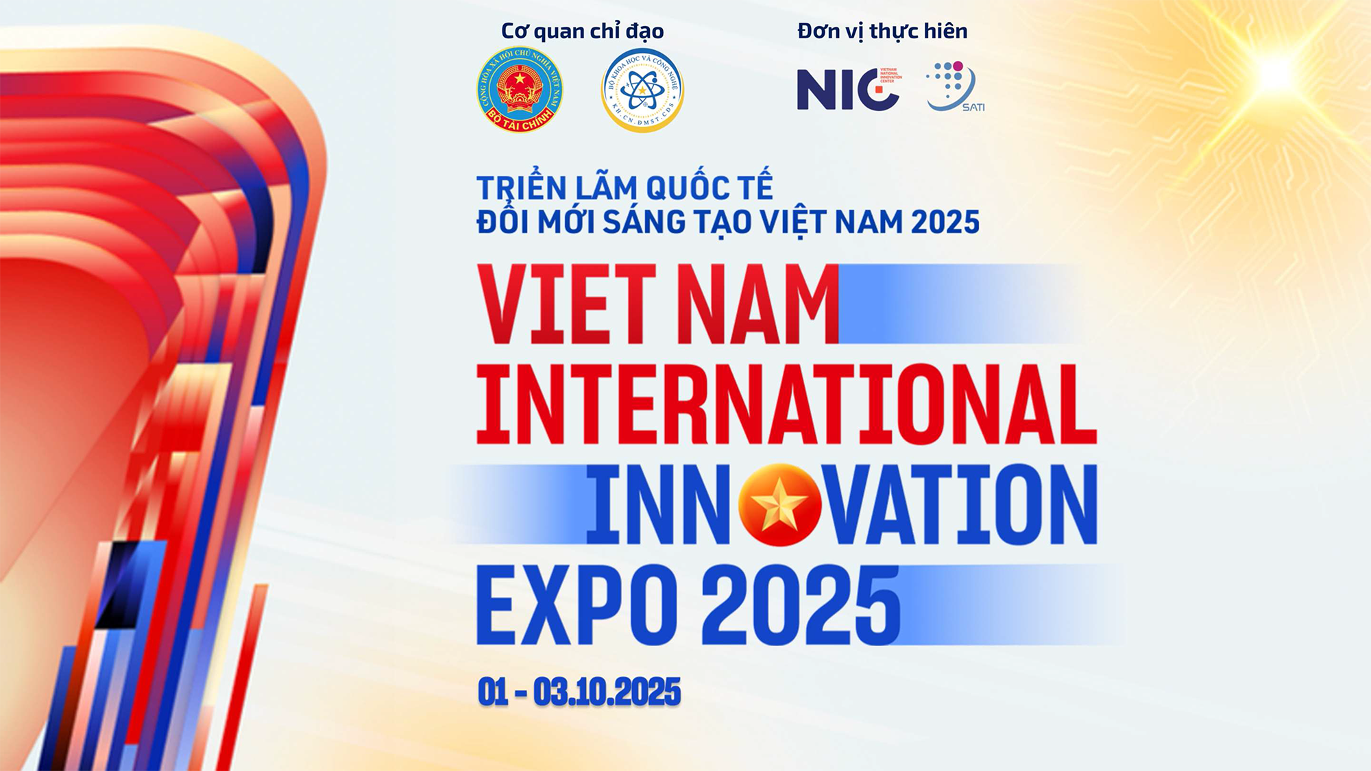 Mời tham dự Triển lãm Quốc tế Đổi mới sáng tạo Việt Nam 2025 và các hoạt động bên lề