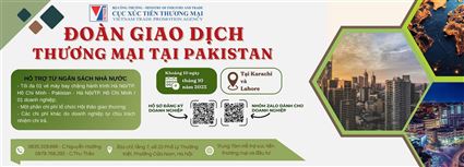 Đoàn giao dịch thương mại tại Pakistan