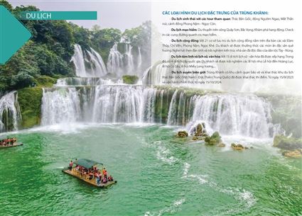 Huyện Trùng Khánh (tỉnh Cao Bằng) - Điểm đến để nâng tầm giá trị